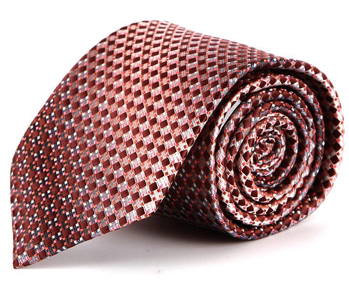 Melange Pink & Brown Tie