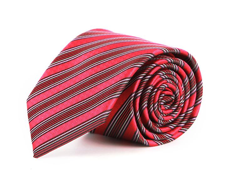 Red Striped Tie