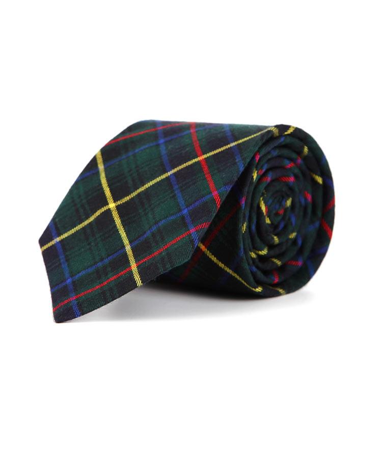 Green Tartan Tie