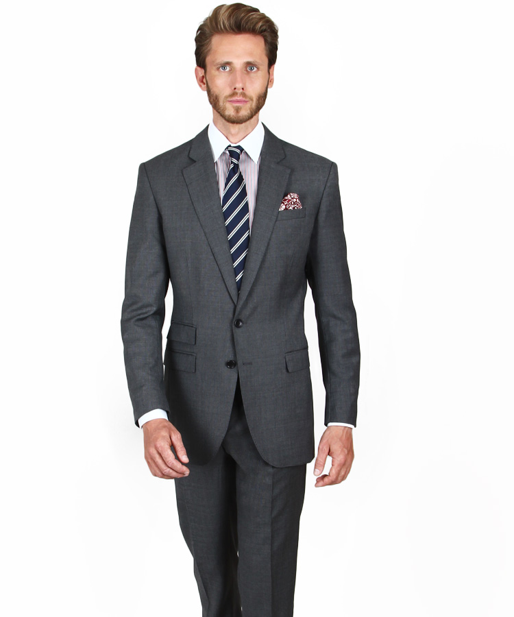 Grey Houndstooth Suit