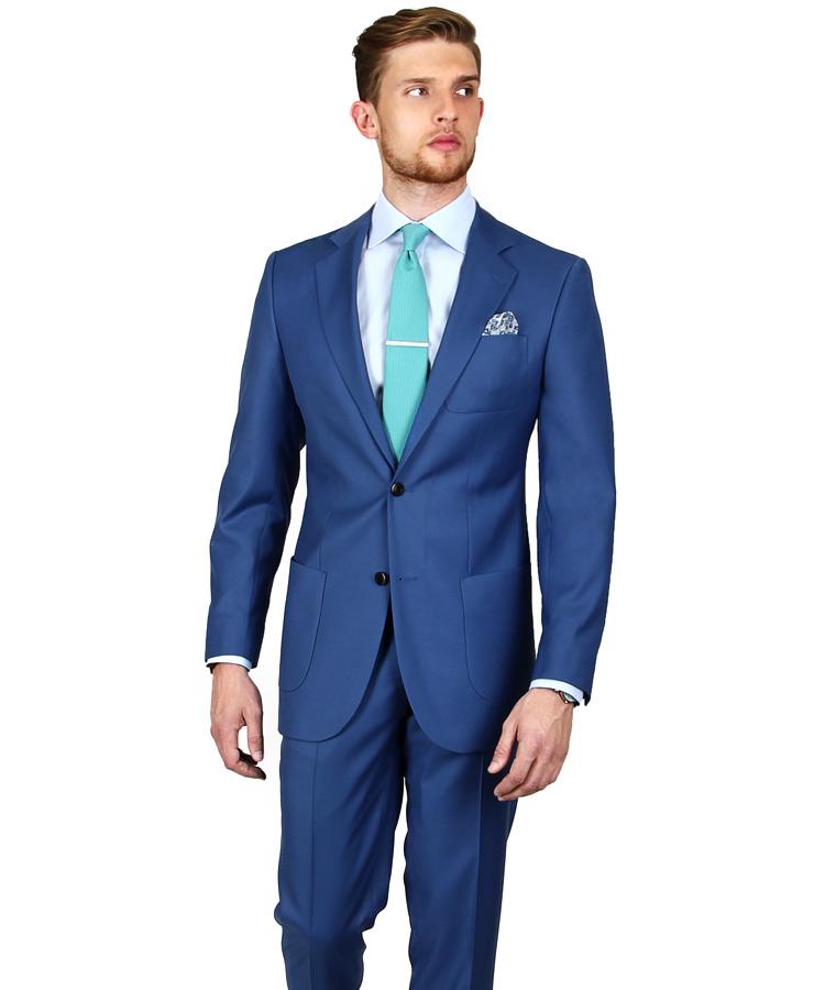 Premium Light Blue Suit
