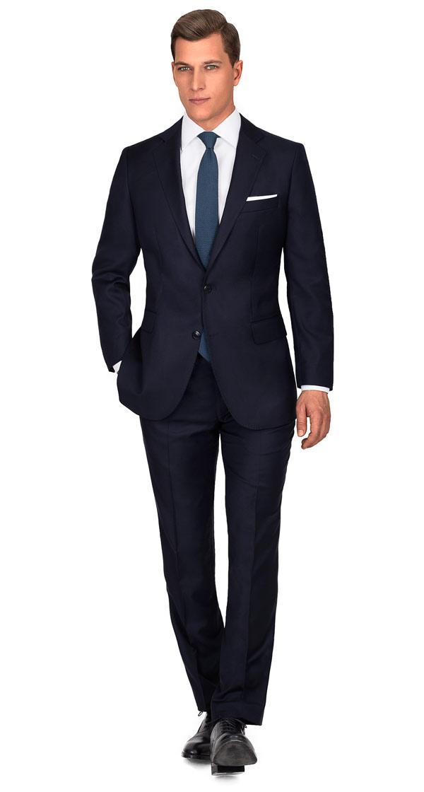 Premium Dark Navy Blue Suit