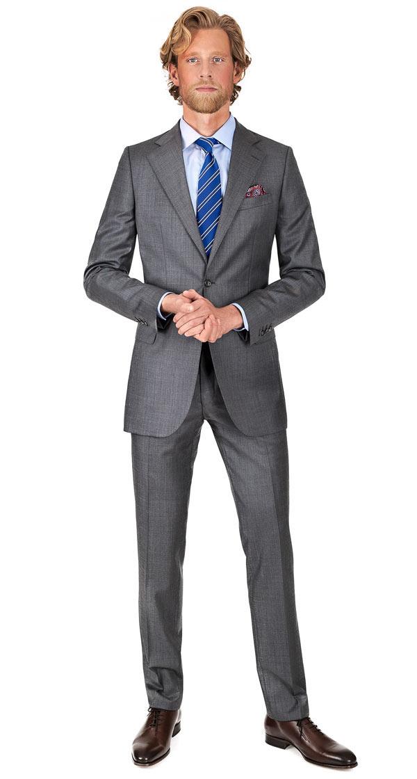 Premium Grey Pick & Pick Suit