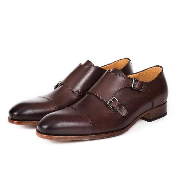 Dark Brown Double Monks