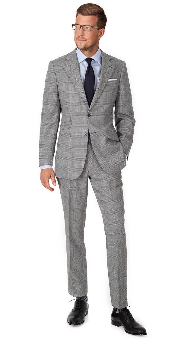 Grey Glen Plaid Suit