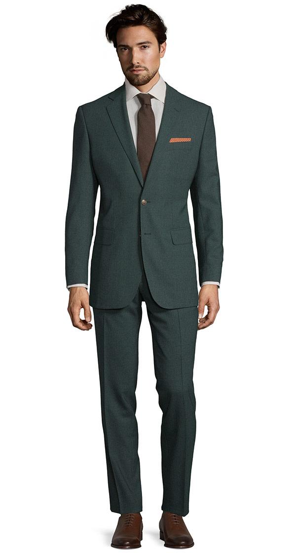 Green Natural Stretch Suit