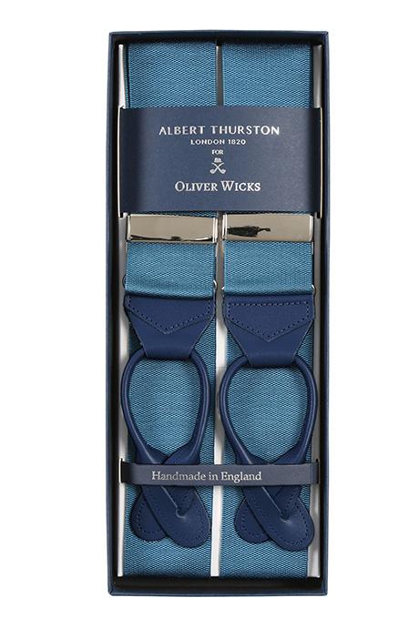 Antarctica Blue Suspenders