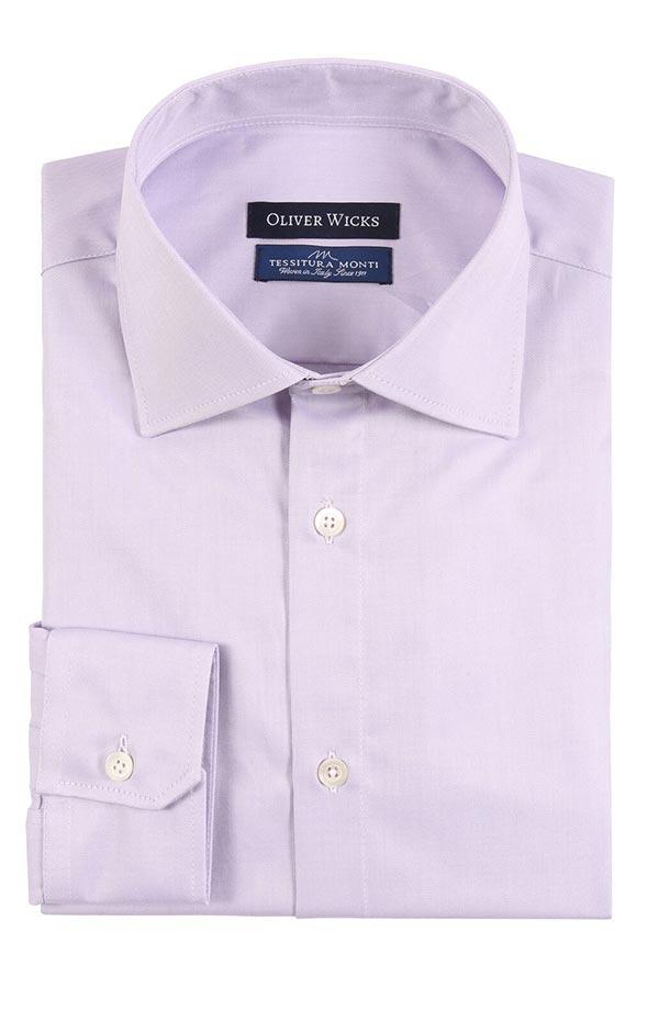 Lavender Cotton Twill Shirt