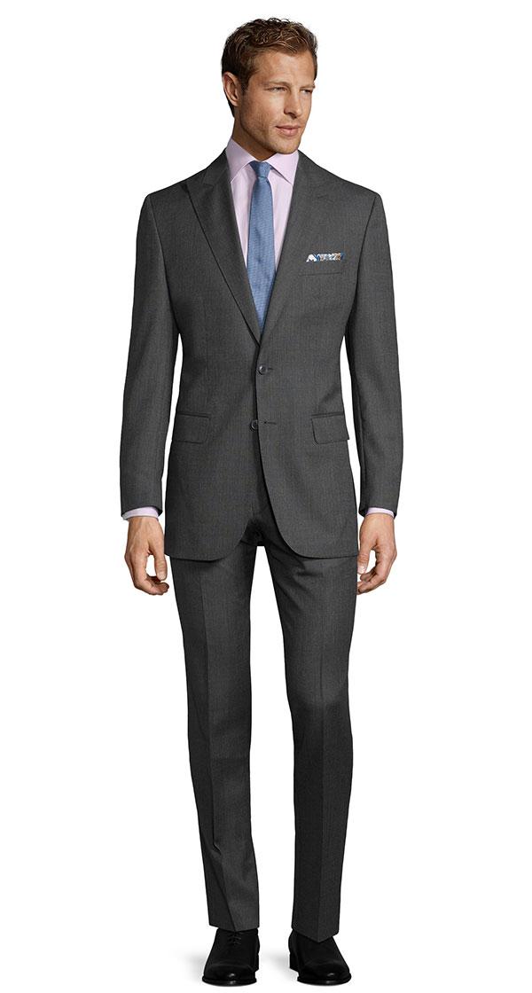 Charcoal Melange Suit