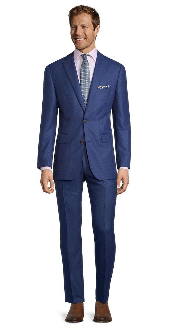 Sartorial Royal Blue Birdseye 160s Suit