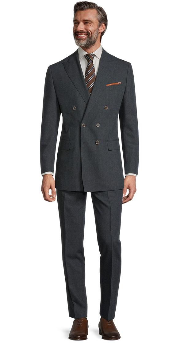 Tropical Chine Deep Green Suit