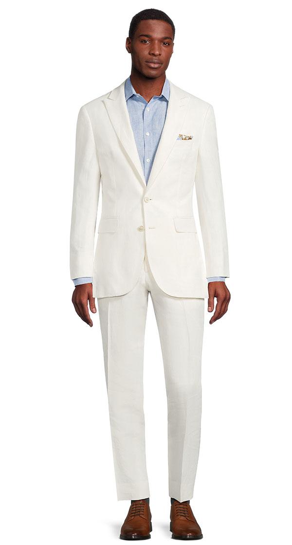 Off-White Linen Suit