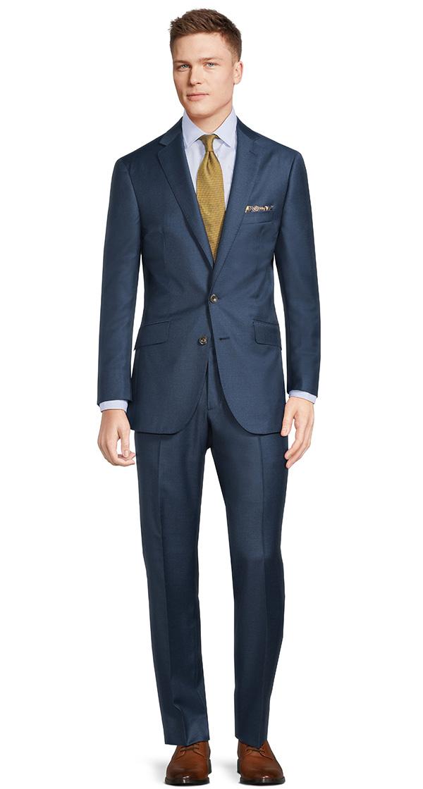 Dove Blue Pick & Pick Suit