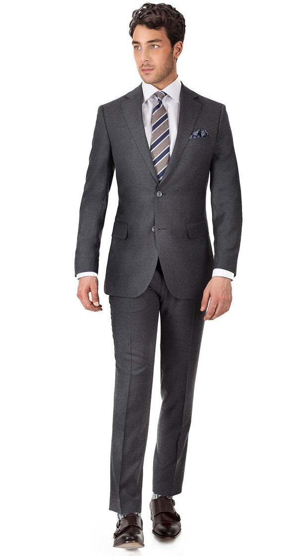 Solid Grey Suit