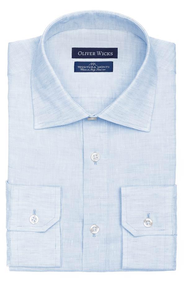 Light Blue Linen Shirt