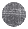 Grey Windowpane Wool & Linen (Italy)