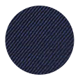 100% Super 100s Solid Deep Blue Wool (Italy)