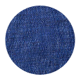 100% Intense Blue Linen (Italy)