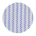 100% Two-Ply Blue Fine Stripe Cotton Broadcloth