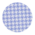 100% Two-Ply Blue Houndstooth Cotton Broadcloth