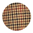 Light Brown Check Wool & Cashmere (Italy)
