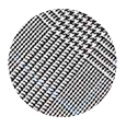 100% Extrafine Grey Glen Plaid Wool (UK)