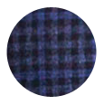 Blue Guncheck Wool & Cashmere (Italy)