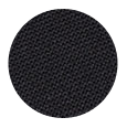 100% High Twist Black Wool with Natural Stretch (Italy)