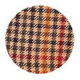 Brown Check Wool & Cashmere (Italy)