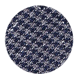 Navy & Grey Sportscoat Wool & Silk (Italy)