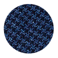 Navy & Sky Blue Sportscoat Wool & Silk (Italy)