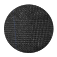 100% Super 120s Charcoal Plaid Flannel Wool (Italy)