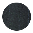 100% Super 120s Blue Stripe Green Flannel Wool (Italy)