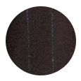 100% Super 120s Blue Stripe Brown Flannel Wool (Italy)