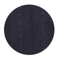 100% Super 160s Navy Pinstripe Wool (Italy)