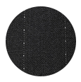 100% Super 160s Charcoal Pinstripe Wool (Italy)